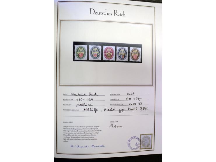 1872/1945, postfrische, ungebrauchte und gestempelte Sammlung mit vielen besseren Ausgaben wie Mi.-Nr. 66, 178, 179, 181 etc.