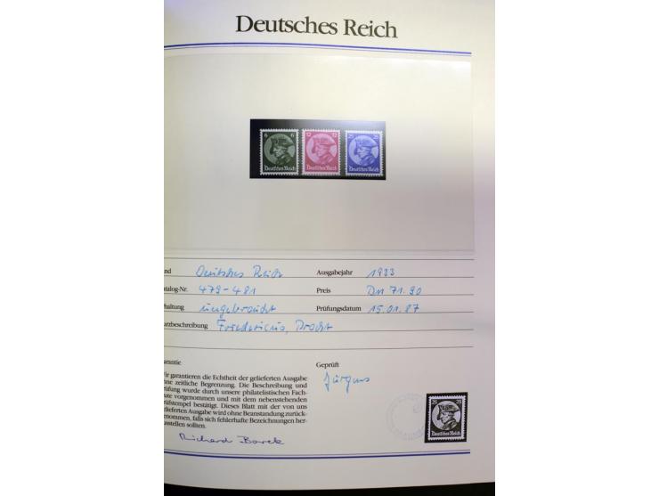 1872/1945, postfrische, ungebrauchte und gestempelte Sammlung mit vielen besseren Ausgaben wie Mi.-Nr. 66, 178, 179, 181 etc.