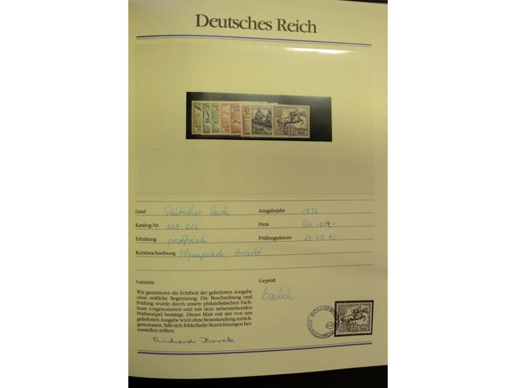 1872/1945, postfrische, ungebrauchte und gestempelte Sammlung mit vielen besseren Ausgaben wie Mi.-Nr. 66, 178, 179, 181 etc.