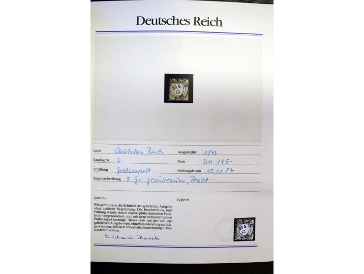 1872/1945, postfrische, ungebrauchte und gestempelte Sammlung mit vielen besseren Ausgaben wie Mi.-Nr. 66, 178, 179, 181 etc.
