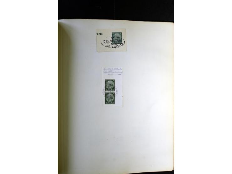 1872/1945, ungebrauchte und gestempelte Sammlung besseren Brustschilden, später u.a. Block 1-3 ungebraucht sowie ein Teil Zus