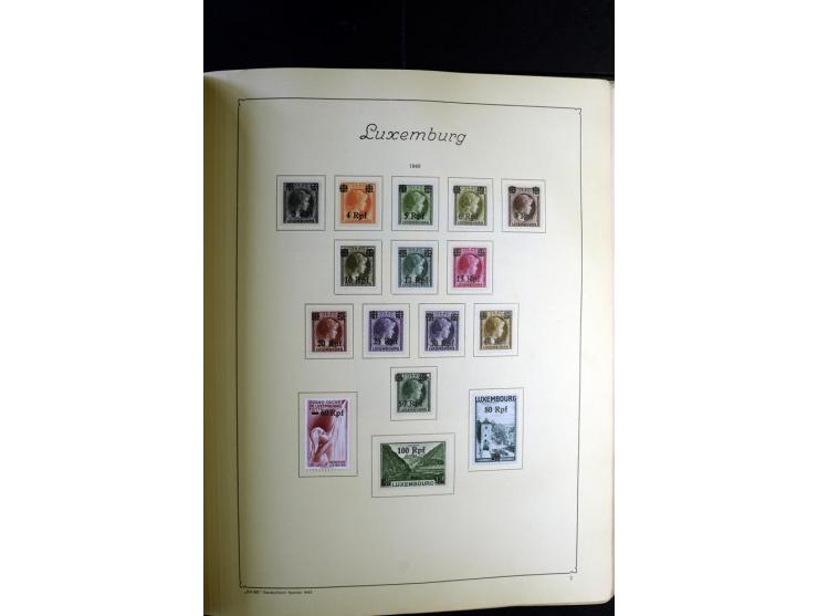 1872/1945, ungebrauchte und gestempelte Sammlung besseren Brustschilden, später u.a. Block 1-3 ungebraucht sowie ein Teil Zus