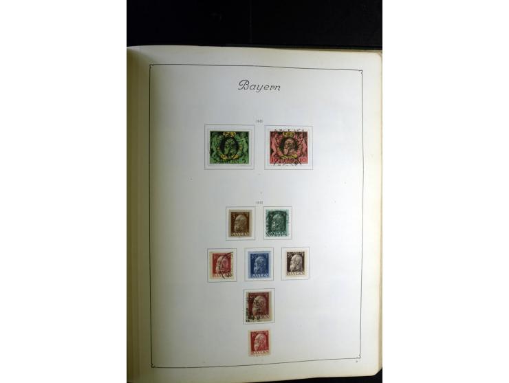 1872/1945, ungebrauchte und gestempelte Sammlung besseren Brustschilden, später u.a. Block 1-3 ungebraucht sowie ein Teil Zus