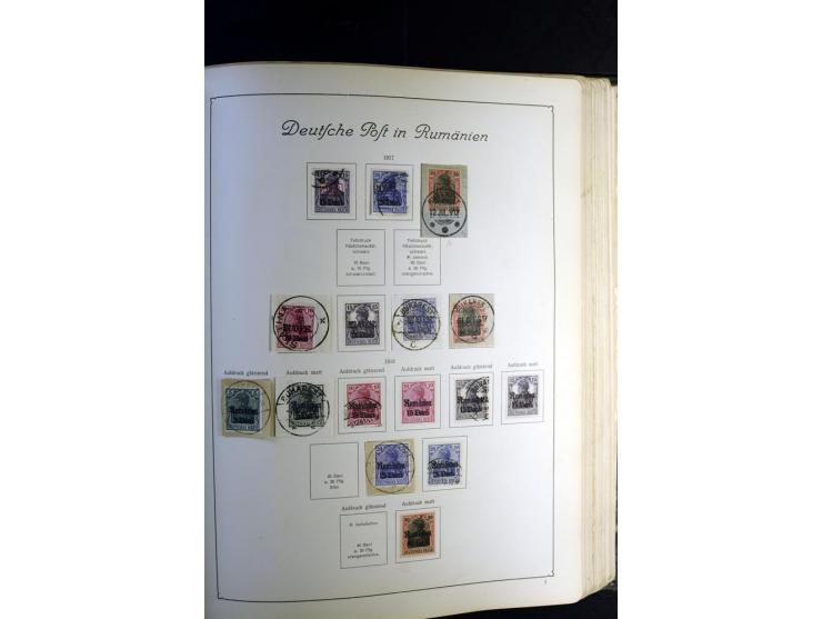 1872/1945, ungebrauchte und gestempelte Sammlung besseren Brustschilden, später u.a. Block 1-3 ungebraucht sowie ein Teil Zus