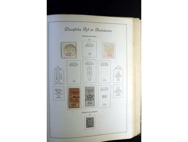 1872/1945, ungebrauchte und gestempelte Sammlung besseren Brustschilden, später u.a. Block 1-3 ungebraucht sowie ein Teil Zus