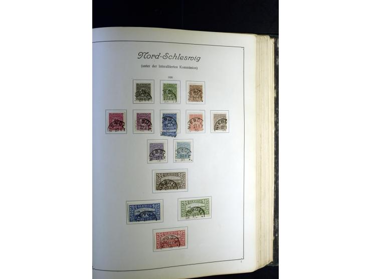 1872/1945, ungebrauchte und gestempelte Sammlung besseren Brustschilden, später u.a. Block 1-3 ungebraucht sowie ein Teil Zus