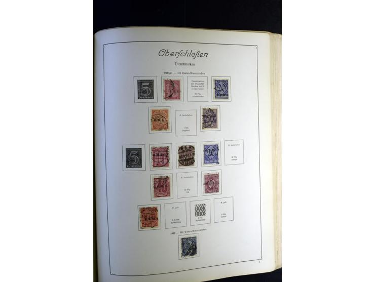 1872/1945, ungebrauchte und gestempelte Sammlung besseren Brustschilden, später u.a. Block 1-3 ungebraucht sowie ein Teil Zus
