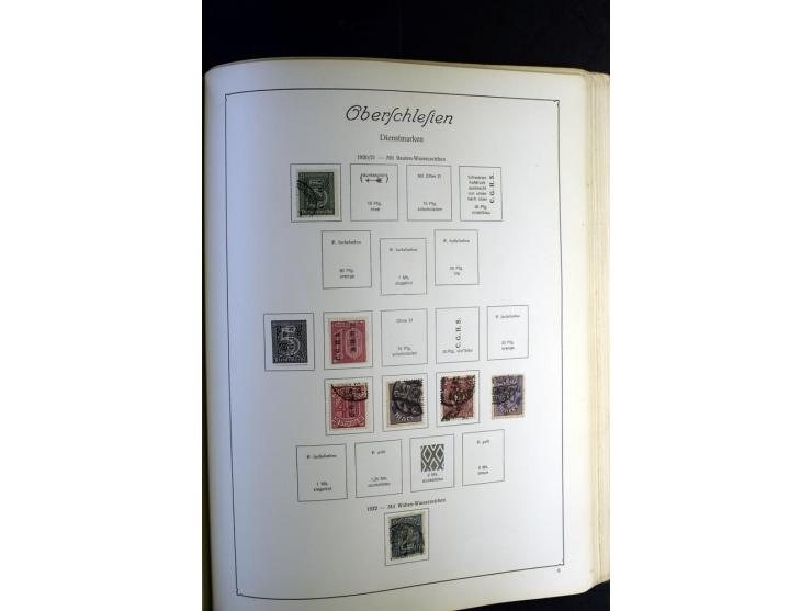 1872/1945, ungebrauchte und gestempelte Sammlung besseren Brustschilden, später u.a. Block 1-3 ungebraucht sowie ein Teil Zus