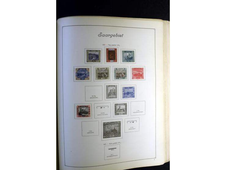 1872/1945, ungebrauchte und gestempelte Sammlung besseren Brustschilden, später u.a. Block 1-3 ungebraucht sowie ein Teil Zus