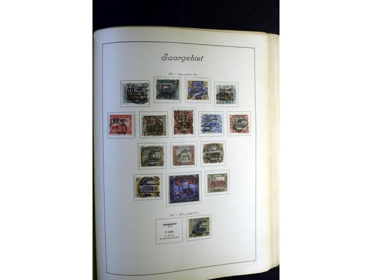 1872/1945, ungebrauchte und gestempelte Sammlung besseren Brustschilden, später u.a. Block 1-3 ungebraucht sowie ein Teil Zus