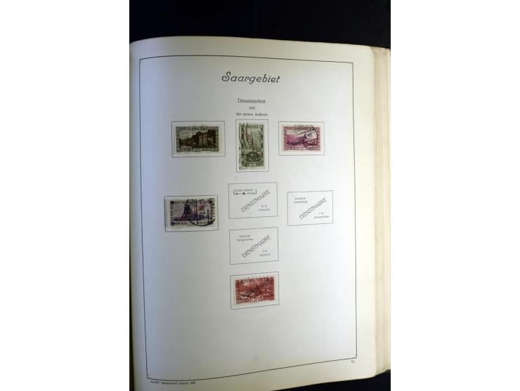 1872/1945, ungebrauchte und gestempelte Sammlung besseren Brustschilden, später u.a. Block 1-3 ungebraucht sowie ein Teil Zus