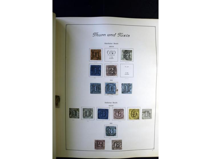1872/1945, ungebrauchte und gestempelte Sammlung besseren Brustschilden, später u.a. Block 1-3 ungebraucht sowie ein Teil Zus