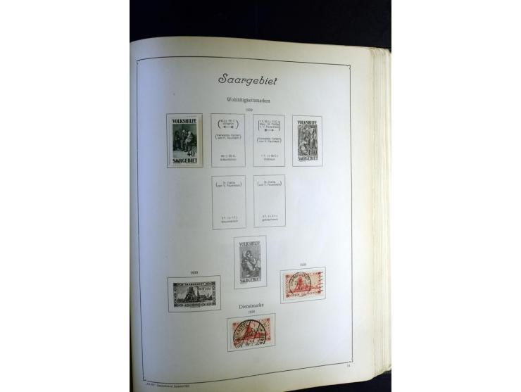 1872/1945, ungebrauchte und gestempelte Sammlung besseren Brustschilden, später u.a. Block 1-3 ungebraucht sowie ein Teil Zus