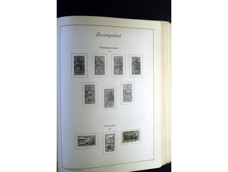 1872/1945, ungebrauchte und gestempelte Sammlung besseren Brustschilden, später u.a. Block 1-3 ungebraucht sowie ein Teil Zus