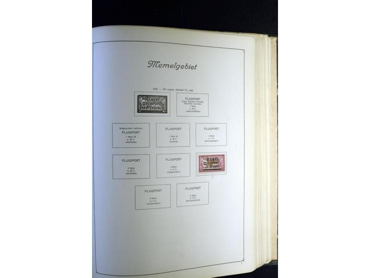 1872/1945, ungebrauchte und gestempelte Sammlung besseren Brustschilden, später u.a. Block 1-3 ungebraucht sowie ein Teil Zus
