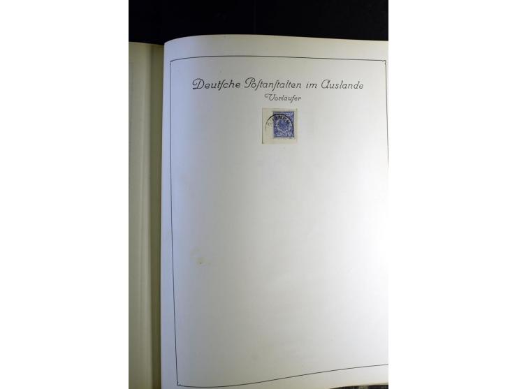 1872/1945, ungebrauchte und gestempelte Sammlung besseren Brustschilden, später u.a. Block 1-3 ungebraucht sowie ein Teil Zus
