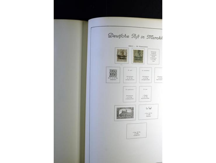 1872/1945, ungebrauchte und gestempelte Sammlung besseren Brustschilden, später u.a. Block 1-3 ungebraucht sowie ein Teil Zus