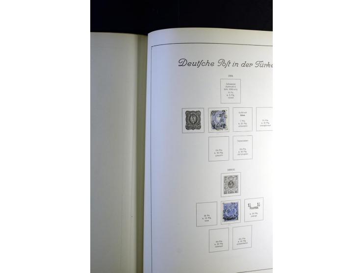 1872/1945, ungebrauchte und gestempelte Sammlung besseren Brustschilden, später u.a. Block 1-3 ungebraucht sowie ein Teil Zus