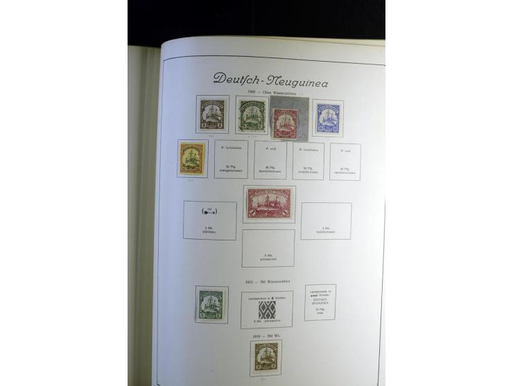 1872/1945, ungebrauchte und gestempelte Sammlung besseren Brustschilden, später u.a. Block 1-3 ungebraucht sowie ein Teil Zus