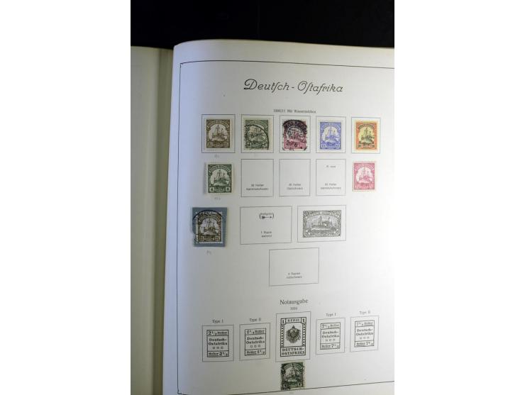 1872/1945, ungebrauchte und gestempelte Sammlung besseren Brustschilden, später u.a. Block 1-3 ungebraucht sowie ein Teil Zus