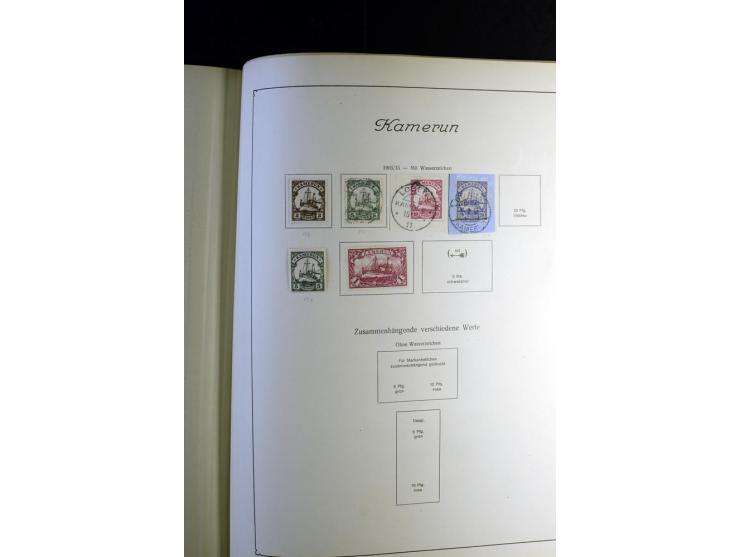 1872/1945, ungebrauchte und gestempelte Sammlung besseren Brustschilden, später u.a. Block 1-3 ungebraucht sowie ein Teil Zus