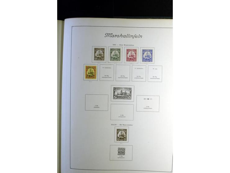 1872/1945, ungebrauchte und gestempelte Sammlung besseren Brustschilden, später u.a. Block 1-3 ungebraucht sowie ein Teil Zus