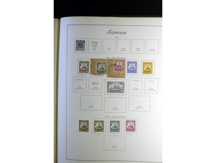 1872/1945, ungebrauchte und gestempelte Sammlung besseren Brustschilden, später u.a. Block 1-3 ungebraucht sowie ein Teil Zus