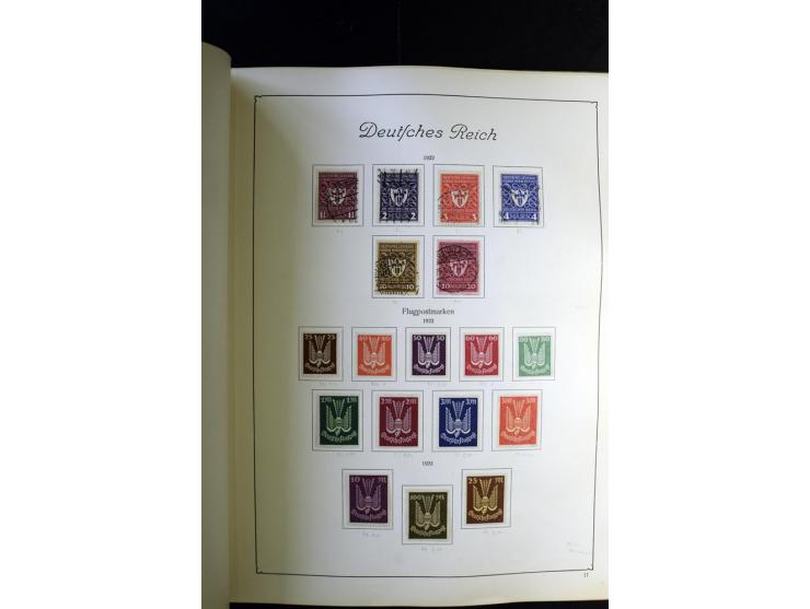 1872/1945, ungebrauchte und gestempelte Sammlung besseren Brustschilden, später u.a. Block 1-3 ungebraucht sowie ein Teil Zus