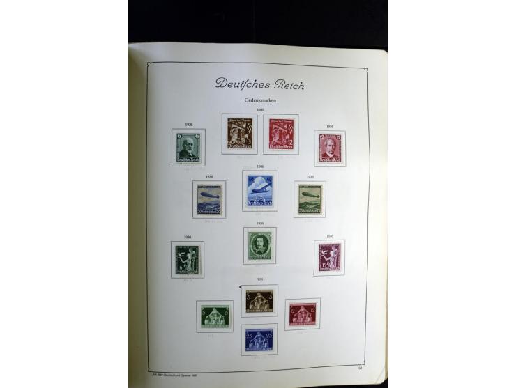1872/1945, ungebrauchte und gestempelte Sammlung besseren Brustschilden, später u.a. Block 1-3 ungebraucht sowie ein Teil Zus