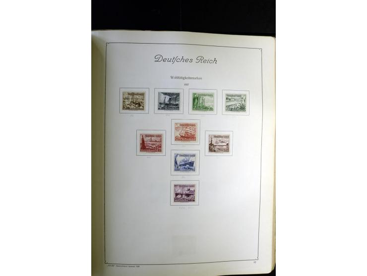 1872/1945, ungebrauchte und gestempelte Sammlung besseren Brustschilden, später u.a. Block 1-3 ungebraucht sowie ein Teil Zus