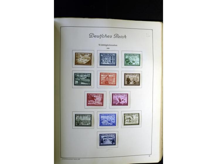 1872/1945, ungebrauchte und gestempelte Sammlung besseren Brustschilden, später u.a. Block 1-3 ungebraucht sowie ein Teil Zus