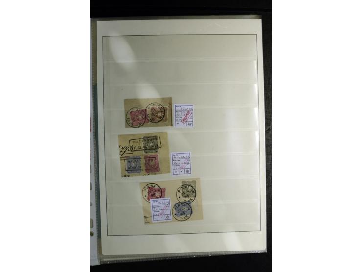 1875/1899, interessante, meist gestempelte Spezialsammlung mit vielen Farben, Zähnungs-Besonderheiten, Paare und Einheiten, i