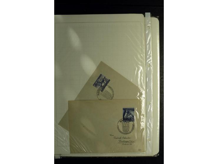 1875/1899, interessante, meist gestempelte Spezialsammlung mit vielen Farben, Zähnungs-Besonderheiten, Paare und Einheiten, i