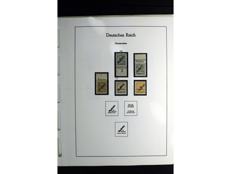 1900/45, postfrische und ungebrauchte reichhaltige Sammlung mit guten Werten, Sätzen und Blocks