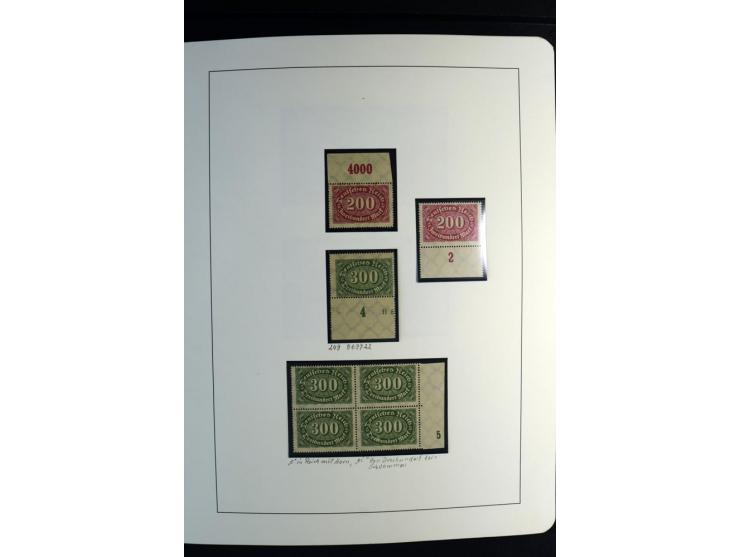 1900/45, postfrische und ungebrauchte reichhaltige Sammlung mit guten Werten, Sätzen und Blocks