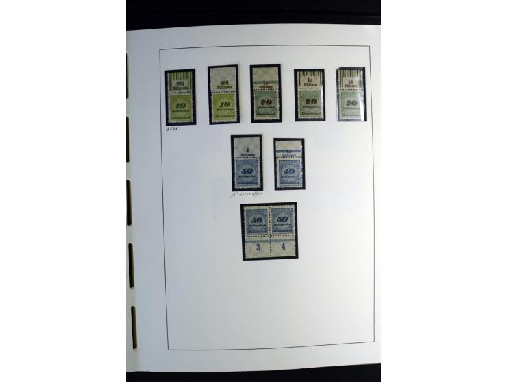1900/45, postfrische und ungebrauchte reichhaltige Sammlung mit guten Werten, Sätzen und Blocks