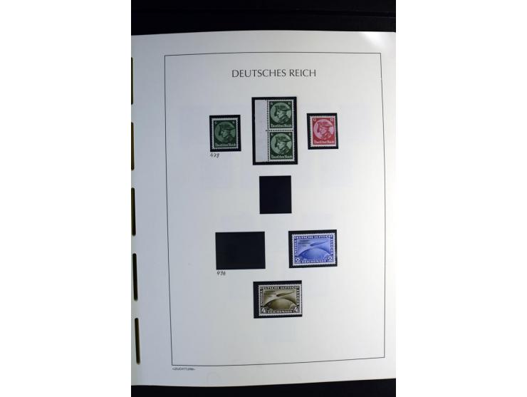 1900/45, postfrische und ungebrauchte reichhaltige Sammlung mit guten Werten, Sätzen und Blocks