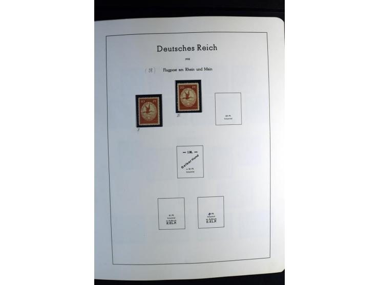 1900/45, postfrische und ungebrauchte reichhaltige Sammlung mit guten Werten, Sätzen und Blocks