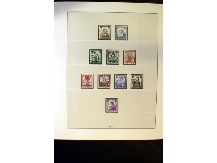 1902/45, postfrische, ungebrauchte und oft zusätzlich gestempelte reichhaltige Sammlung, in den Hauptnummern komplett (IV nur