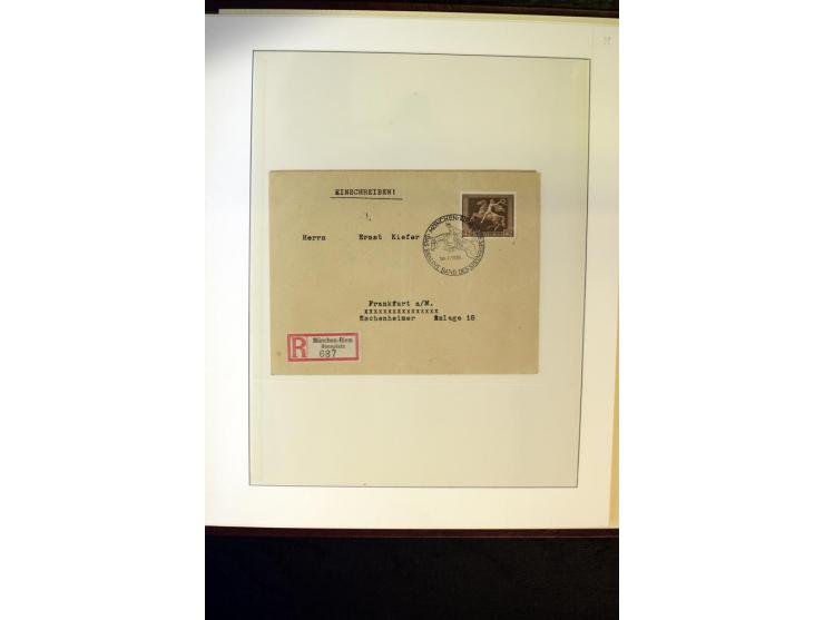 1902/45, postfrische, ungebrauchte und oft zusätzlich gestempelte reichhaltige Sammlung, in den Hauptnummern komplett (IV nur