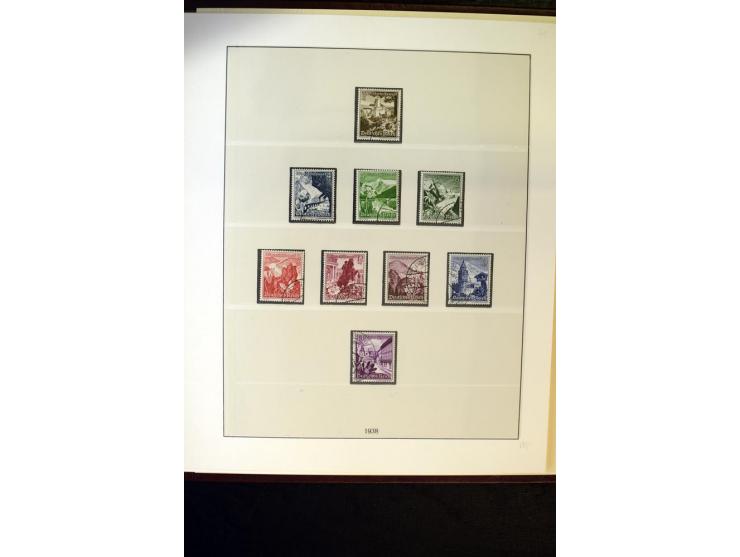1902/45, postfrische, ungebrauchte und oft zusätzlich gestempelte reichhaltige Sammlung, in den Hauptnummern komplett (IV nur