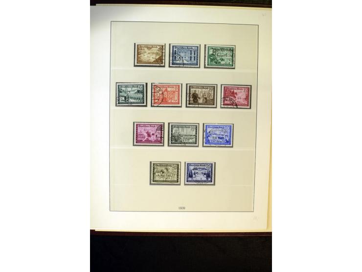 1902/45, postfrische, ungebrauchte und oft zusätzlich gestempelte reichhaltige Sammlung, in den Hauptnummern komplett (IV nur