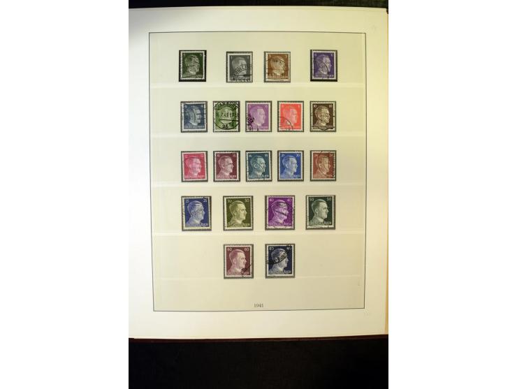 1902/45, postfrische, ungebrauchte und oft zusätzlich gestempelte reichhaltige Sammlung, in den Hauptnummern komplett (IV nur