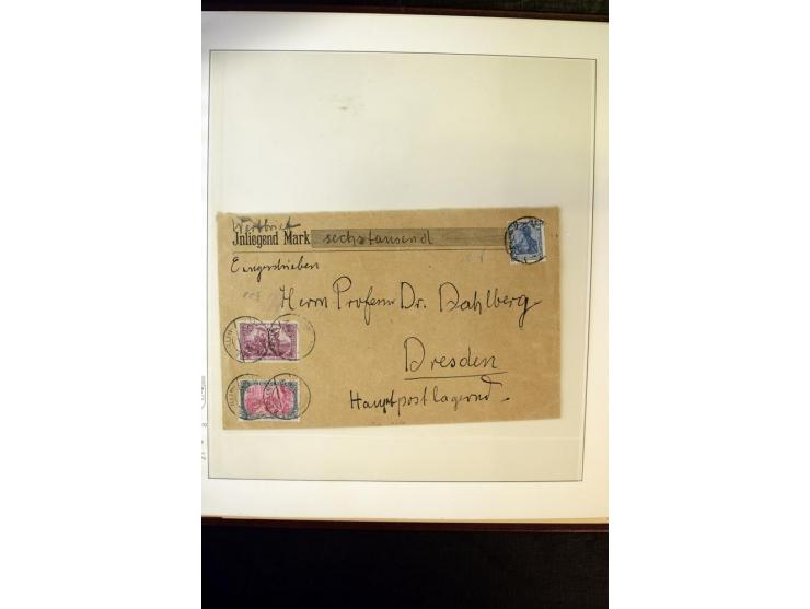 1902/45, postfrische, ungebrauchte und oft zusätzlich gestempelte reichhaltige Sammlung, in den Hauptnummern komplett (IV nur