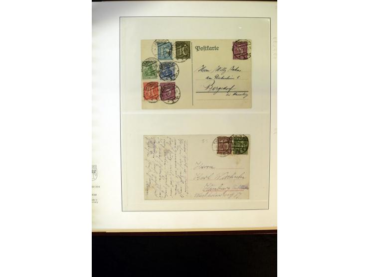 1902/45, postfrische, ungebrauchte und oft zusätzlich gestempelte reichhaltige Sammlung, in den Hauptnummern komplett (IV nur