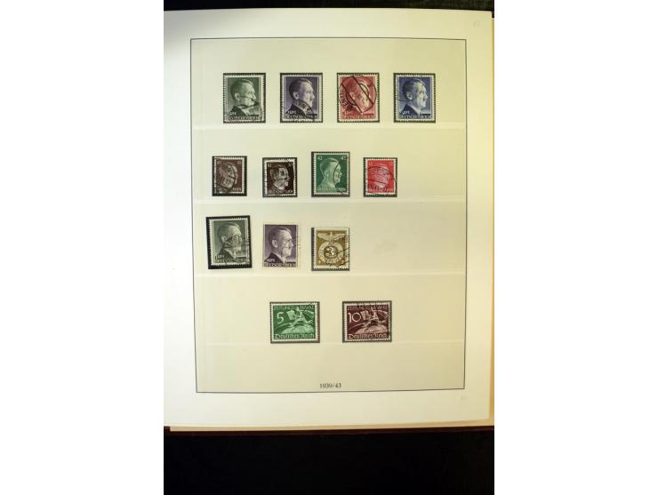 1902/45, postfrische, ungebrauchte und oft zusätzlich gestempelte reichhaltige Sammlung, in den Hauptnummern komplett (IV nur