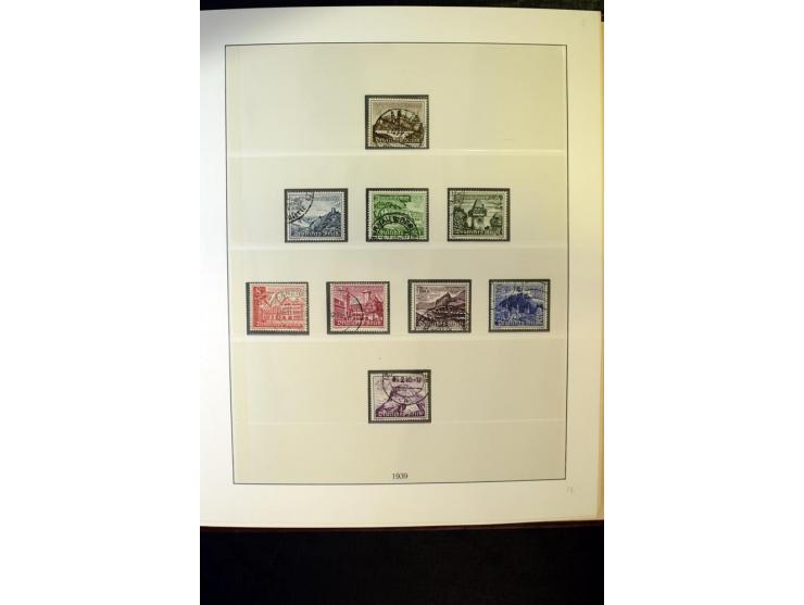 1902/45, postfrische, ungebrauchte und oft zusätzlich gestempelte reichhaltige Sammlung, in den Hauptnummern komplett (IV nur