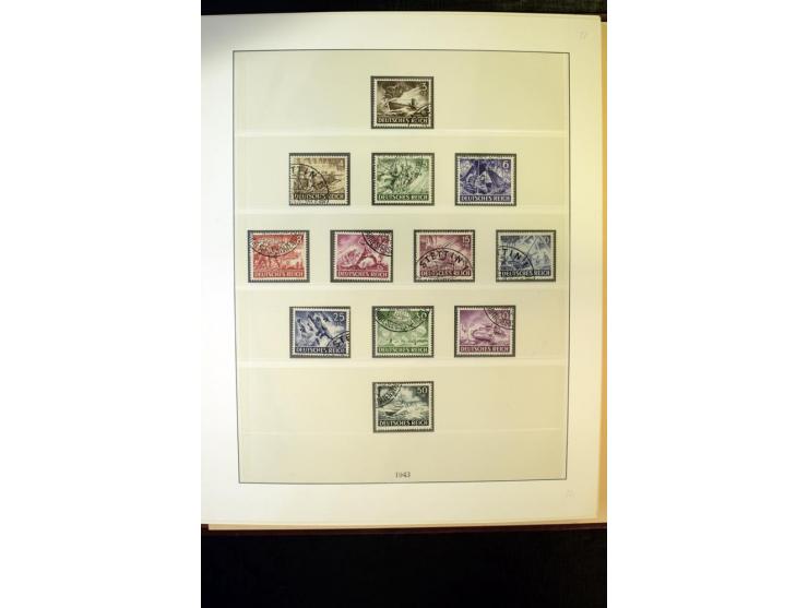 1902/45, postfrische, ungebrauchte und oft zusätzlich gestempelte reichhaltige Sammlung, in den Hauptnummern komplett (IV nur