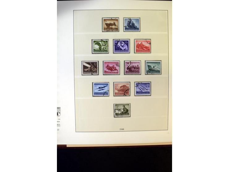 1902/45, postfrische, ungebrauchte und oft zusätzlich gestempelte reichhaltige Sammlung, in den Hauptnummern komplett (IV nur