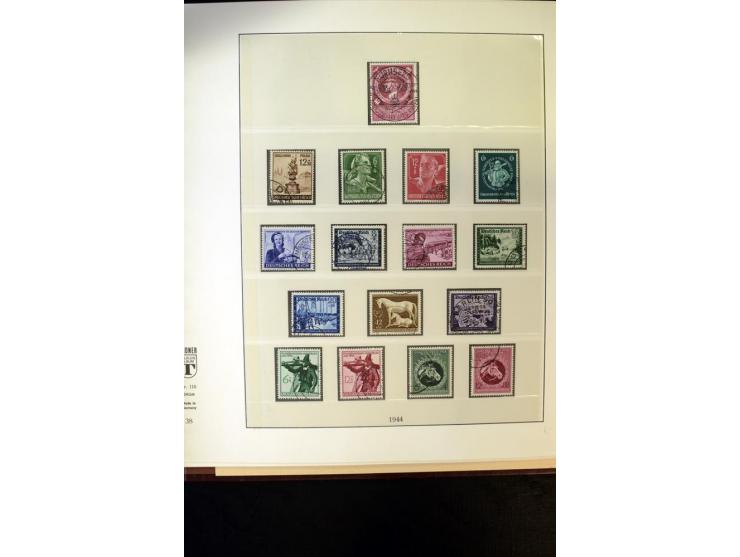 1902/45, postfrische, ungebrauchte und oft zusätzlich gestempelte reichhaltige Sammlung, in den Hauptnummern komplett (IV nur